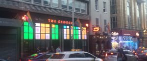 Rainbow flags in Dublin